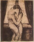 Edvard Munch Kiss oil painting